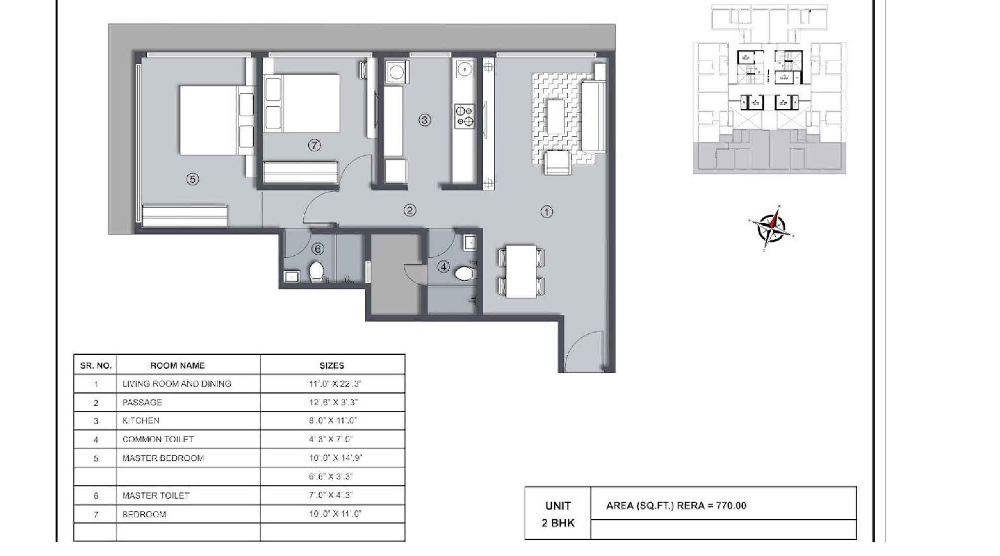 La-residency-Floor-Plan-2BHK-770-Sqft